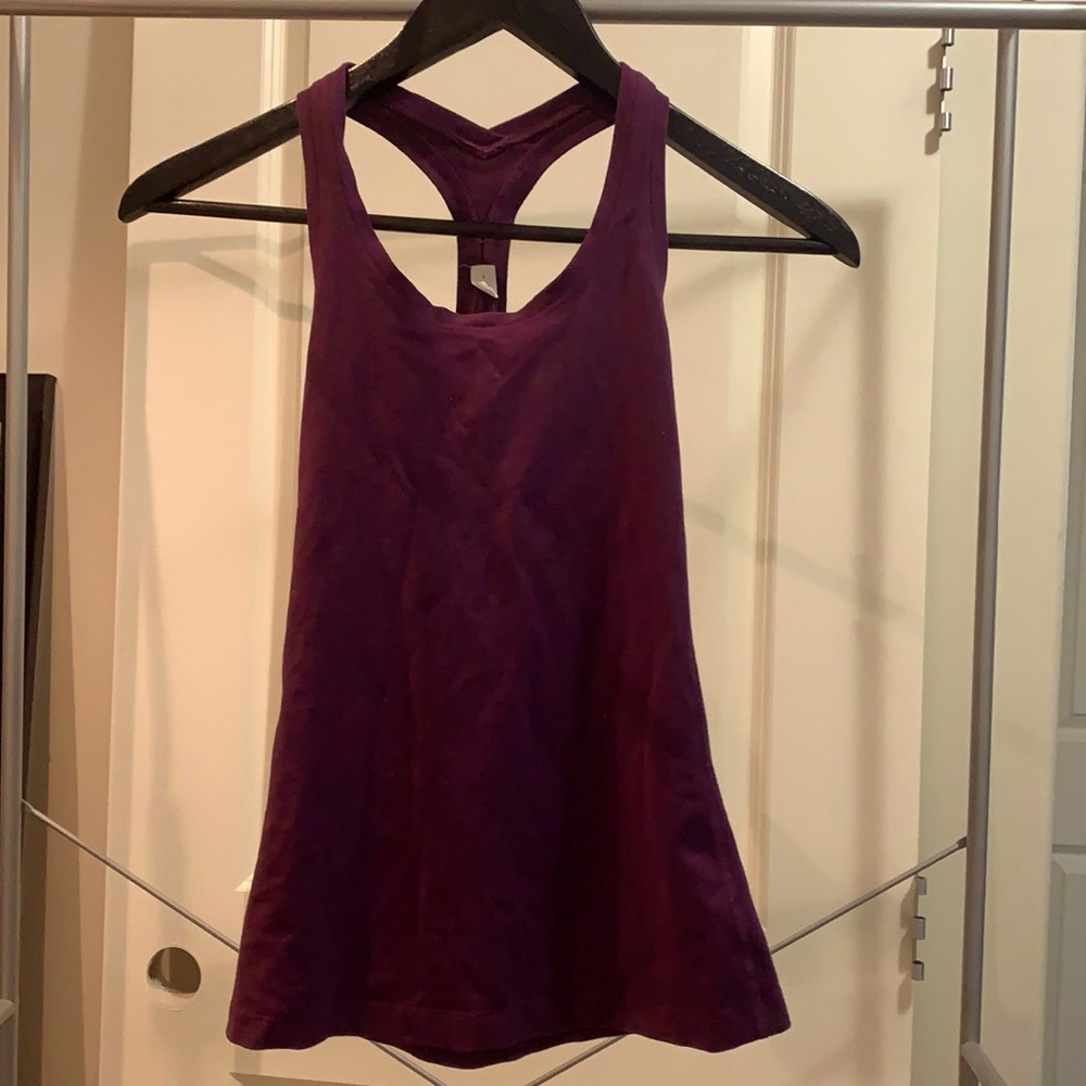 Purple lulu lemon tank
